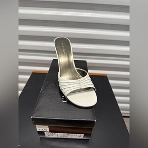 Chic White Mules by Casa di Torino